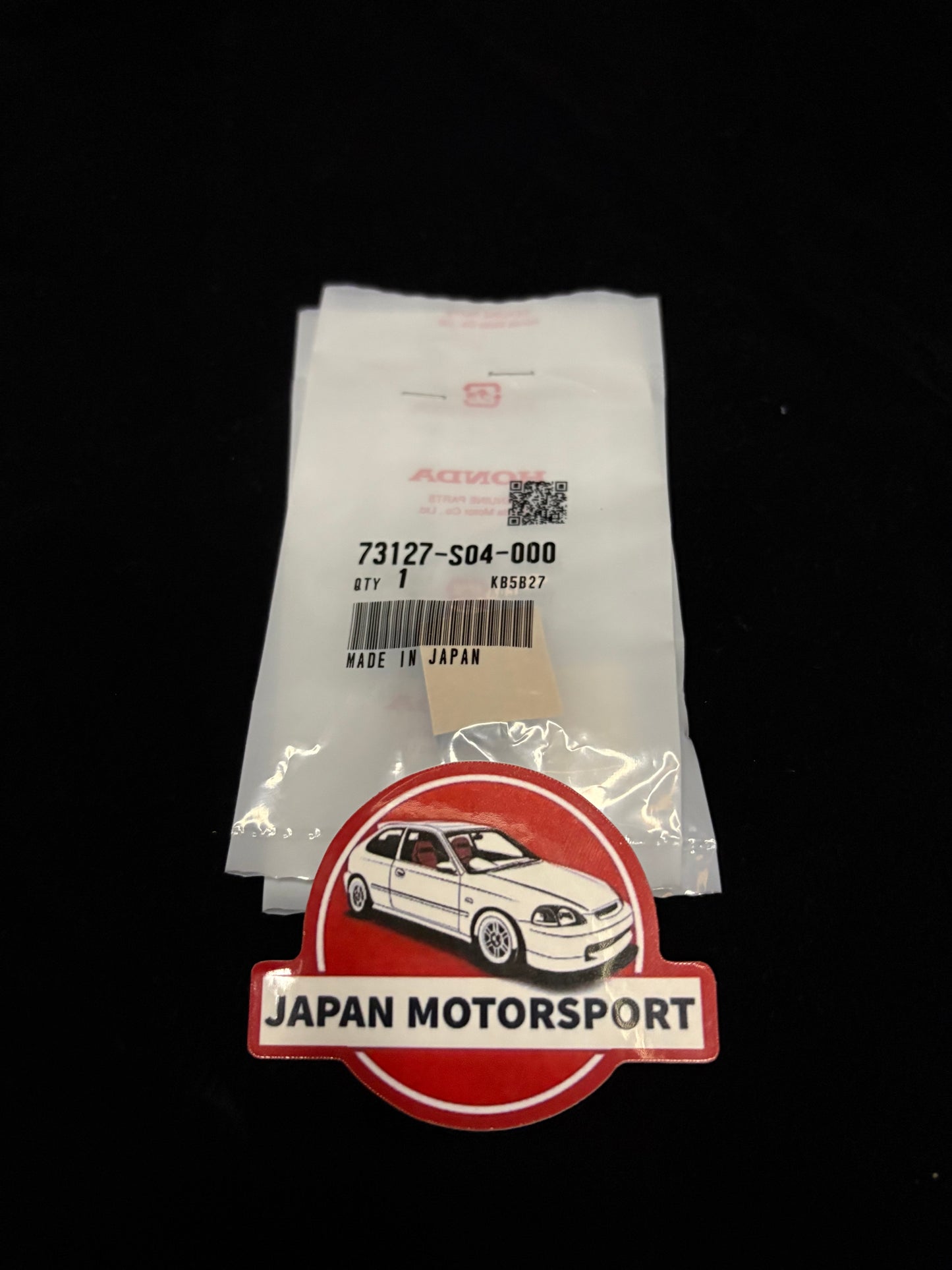 Honda Civic EK Front Windshield Moulding Side Seal *PAIR*