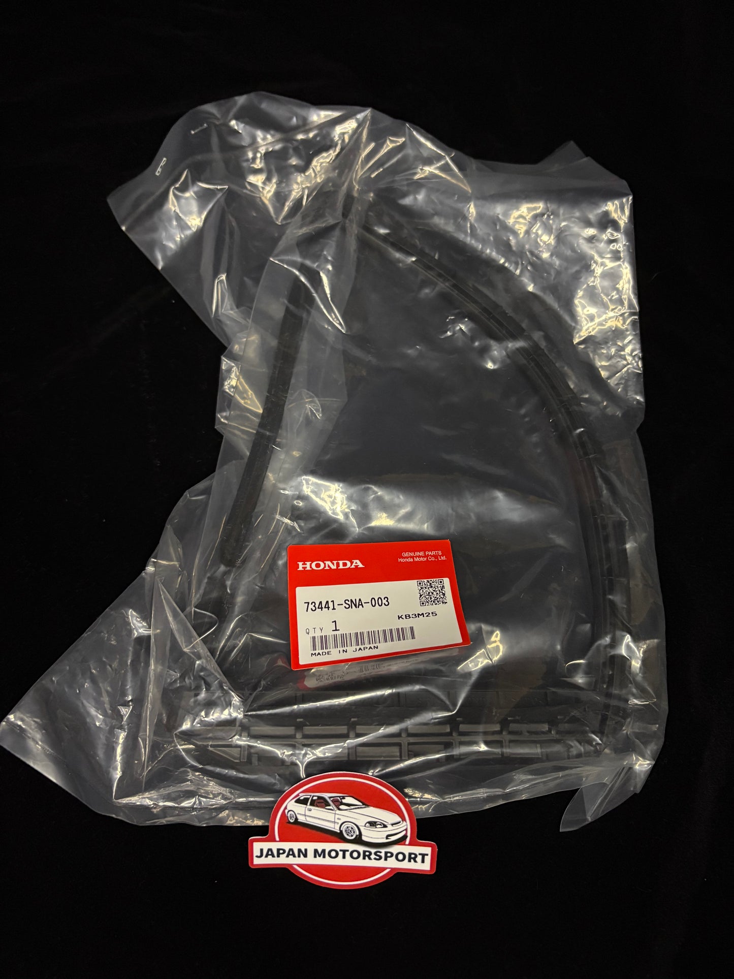 Honda Civic FD2R Quarter Glass Moulding