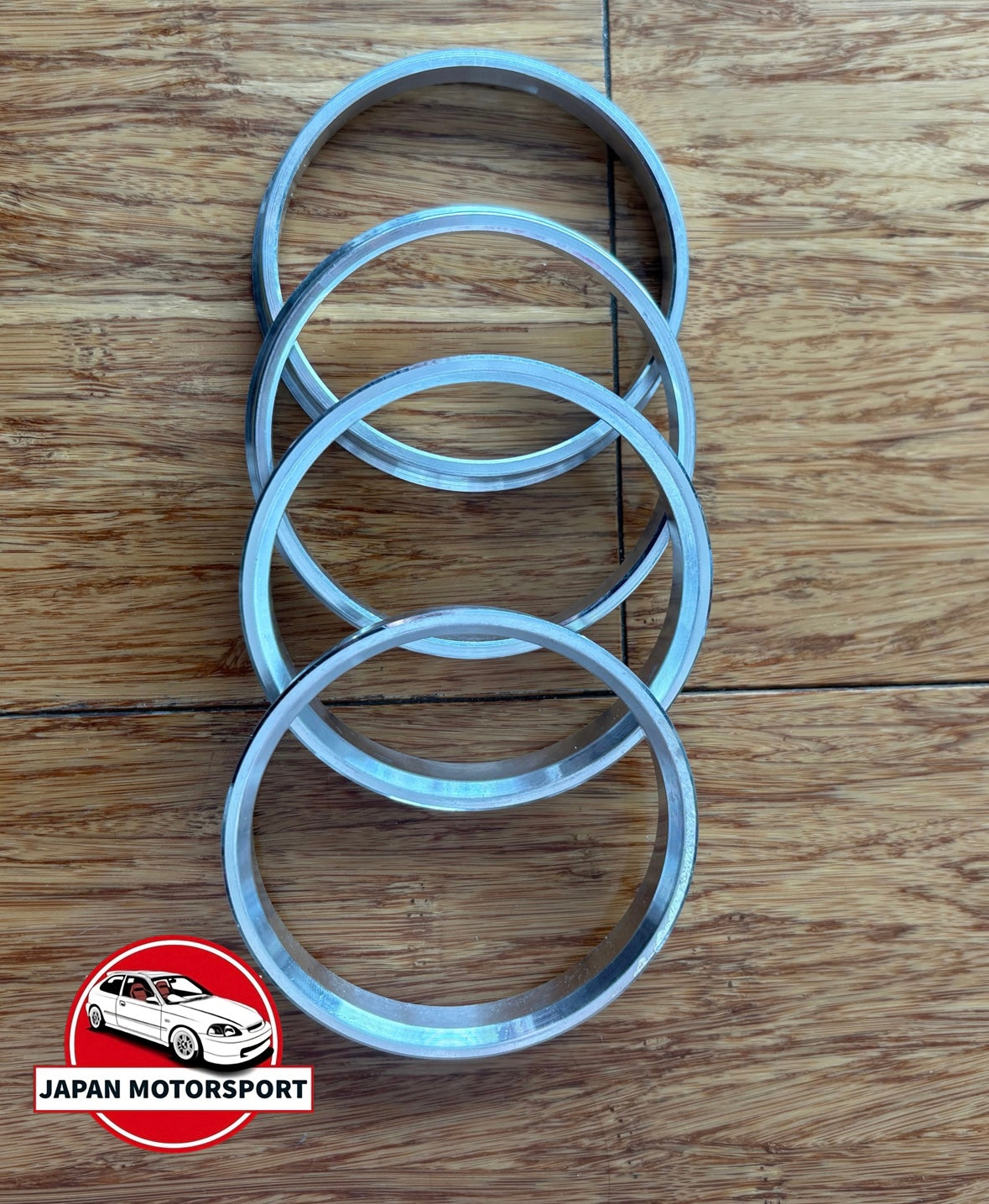 Japan Motorsport Aluminium Hubrings (Set of 4)
