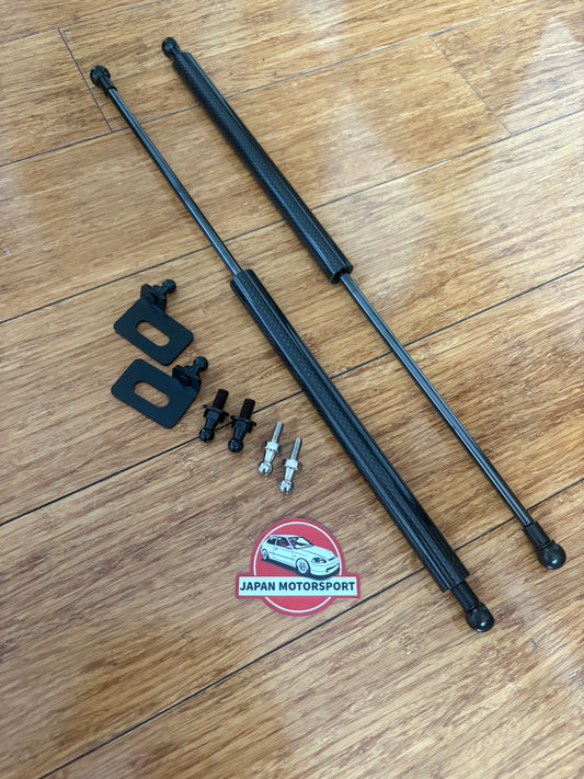 Honda Civic EG Carbon Fibre Bonnet Struts