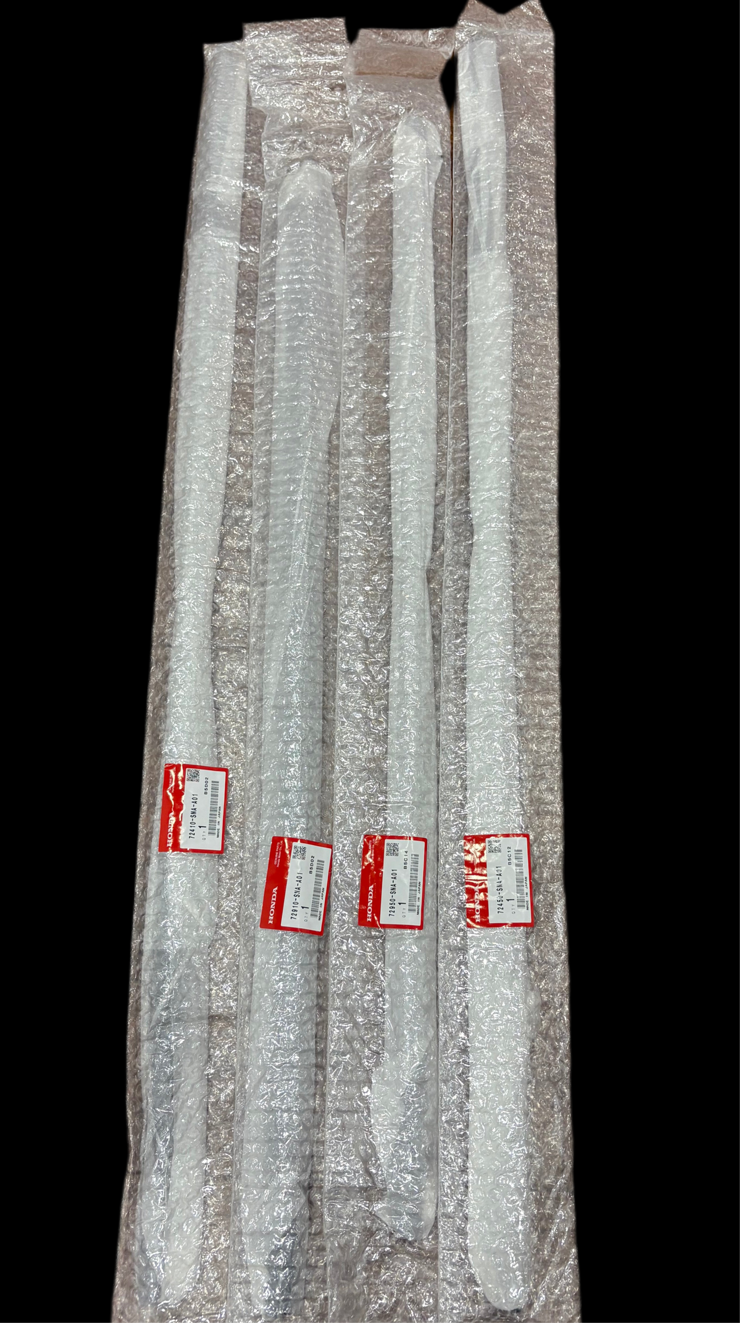 Genuine Honda Civic FD2R Window Moulding Set