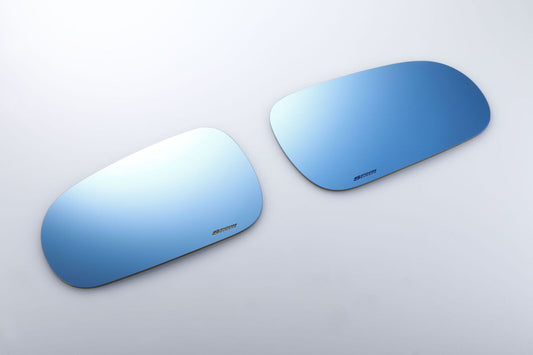Spoon Blue Wide Side Mirror Glass
